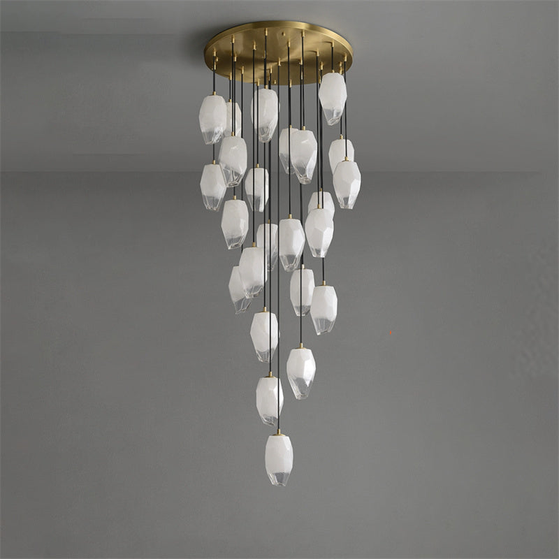 Vanessa glass chandelier 24 Lights