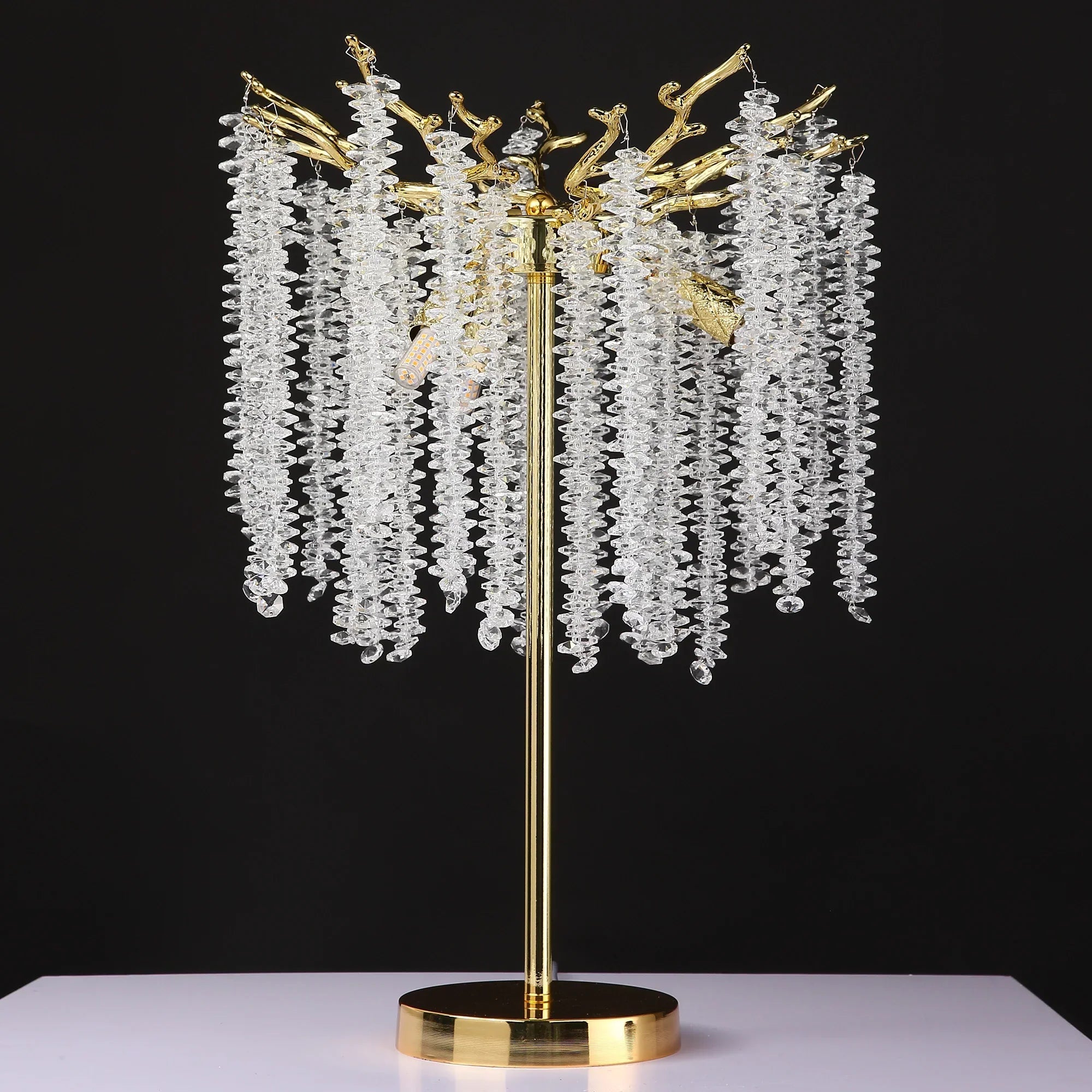 Neda Modern Crystal Branch Table Lamp