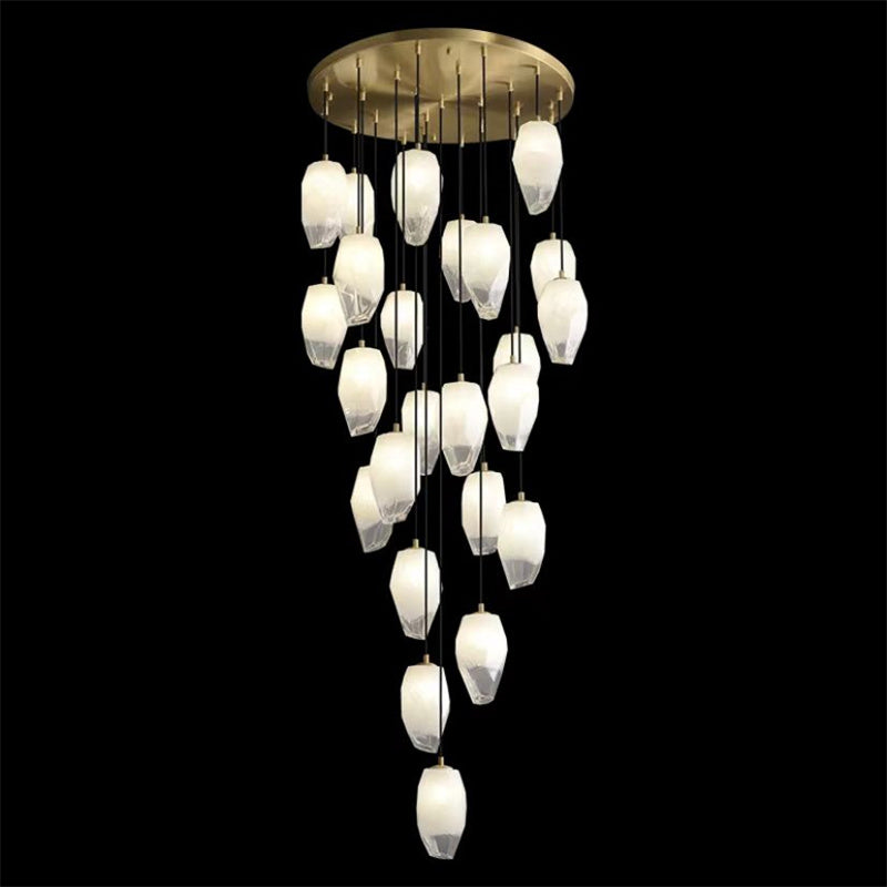 Vanessa glass chandelier 24 Lights