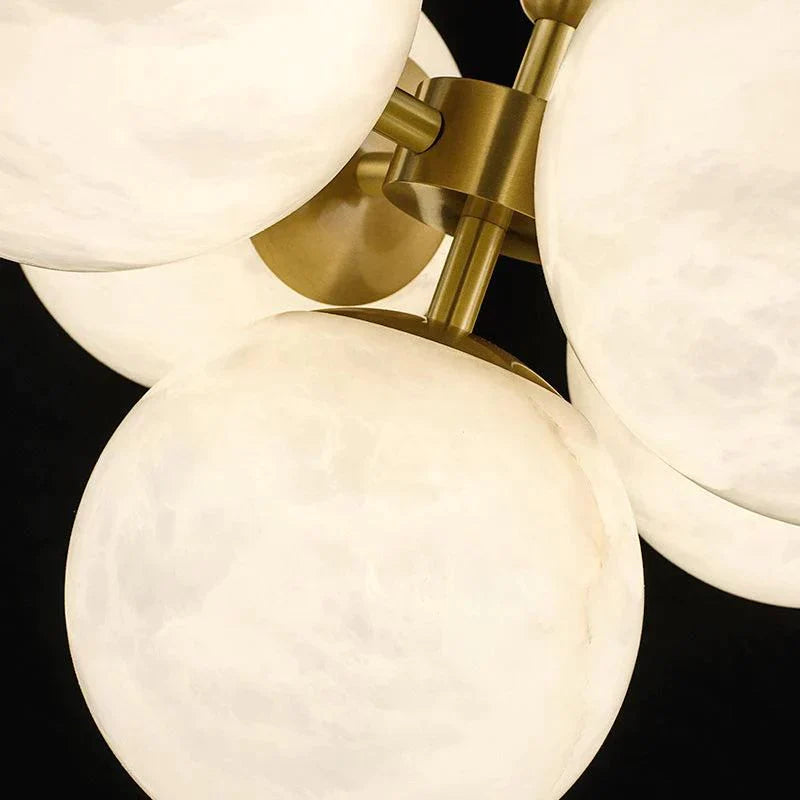 Oscar Alabaster Pendant Lamp for Kitchen Island, Dining Table