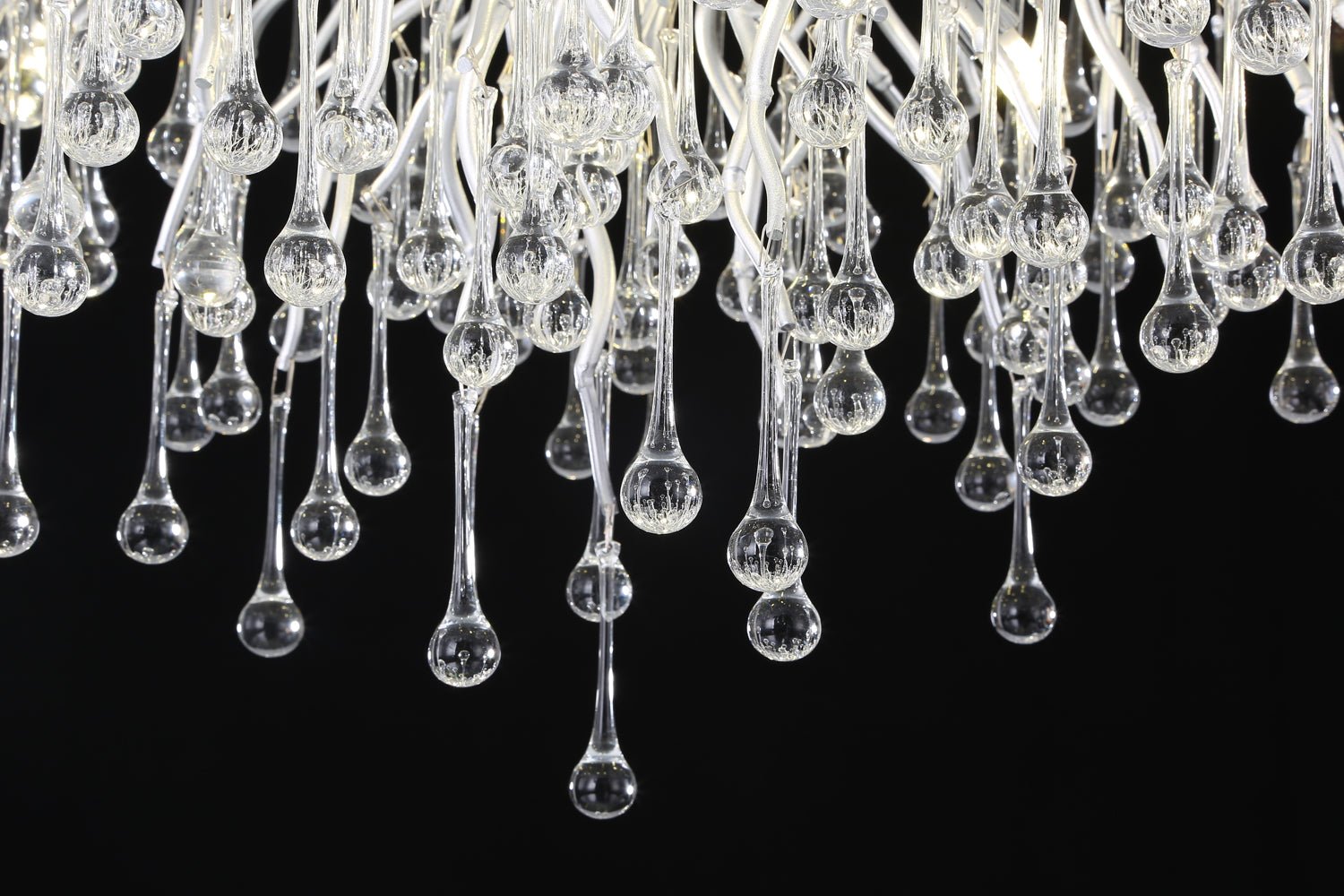 Elsa Crystal Droplet Branch Chandelier Light for Dining Room